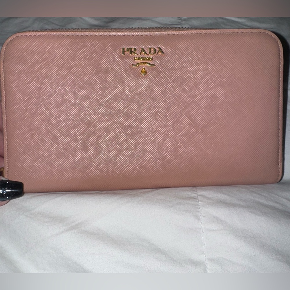 Prada Blush Pink Wallet - Picture 2 of 12